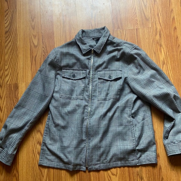 Black and white plaid jacket - Picture 1 of 2